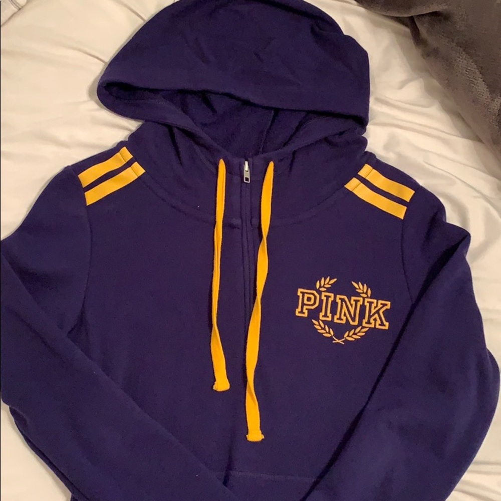 PINK Victoria’s Secret 1/4 Zip Up
